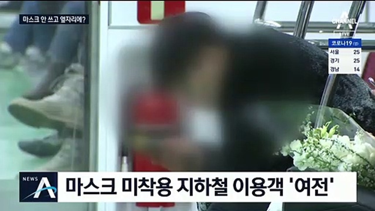 “다중 이용시설인데”…지하철 마스크 미착용 ‘여전’