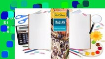 Full E-book  Rick Steves Italian Phrase Book & Dictionary  For Online
