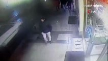 Kaçan hırsızı vatandaş saniye saniye böyle yakaladı