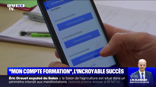 Lancée il y a à peine 3 mois, l'appli Mon compte formation est déjà un succès
