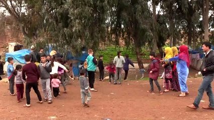 Suriyeli çocuklara gönüllü kuaför hizmeti