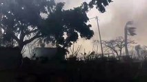 Incendio en el polígono de San Jerónimo