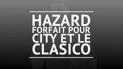 Real - Hazard forfait pour City et le Clasico !