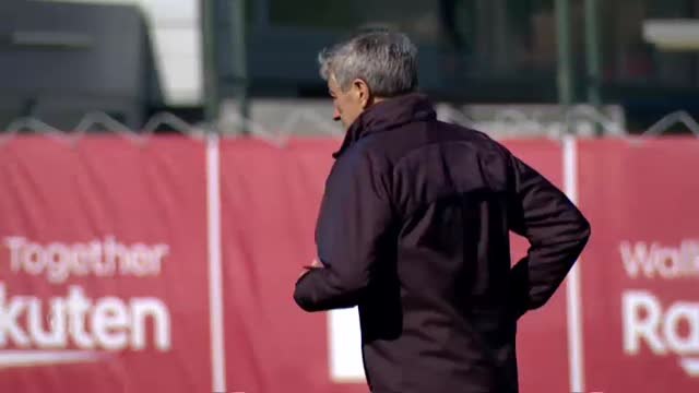 El Barça entrena como líder de LaLiga y ya con la vista puesta en la Champions