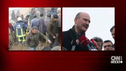 Son dakika... Bakan Soylu'dan Van'daki son durumla ilgili önemli açıklamalar