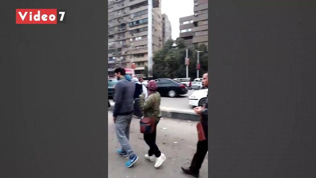 الزم دورك توصل أسرع.. أطول طابور لركوب مواصلات فيصل من محطة البحوث