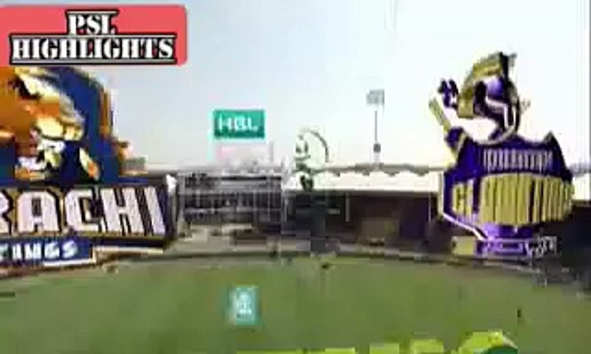 Karachi Kings vs Quetta Gladiators Full Match Highlights