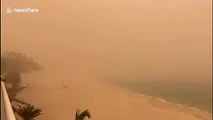 Sandstorm hits Canary Islands in Spain grounding flights
