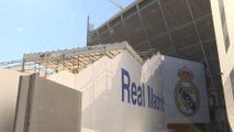 Avanzan a buen ritmo las obras en el Santiago Bernabéu