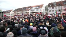 Almanya'da ırkçı saldırıya tepki olarak yürüyüş düzenlendi (2)