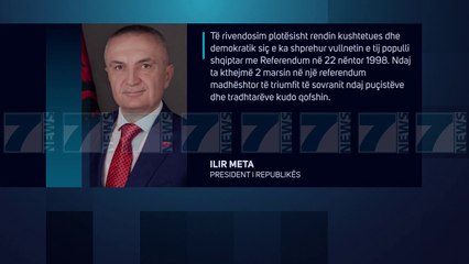 META «REFERENDUM NDAJ PUÇISTEVE, BEJNE SI TIGRA, POR JANE MINJ» - News, Lajme - Kanali 7