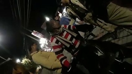 गोण्डा -पुलिस की लाइव पिटाई का वीडियो वायरल