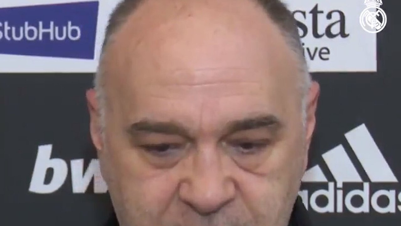 Pablo Laso analiza el partido ante el Panathinaikos de Euroliga