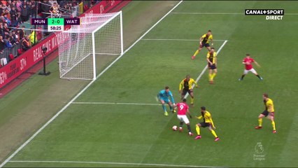 Manchester United / Watford - Le superbe enchaînement d'Anthony Martial