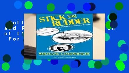 Full version  Stick and Rudder: An Explanation of the Art of Flying:  For Online