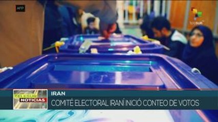 Avanza el conteo de voto en Irán tras elecciones legislativas