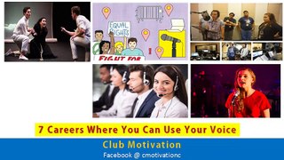 Careers In Voice Over Field | Voice Over Careers | Best Seven Careers for Voice Over Artist | In English  |