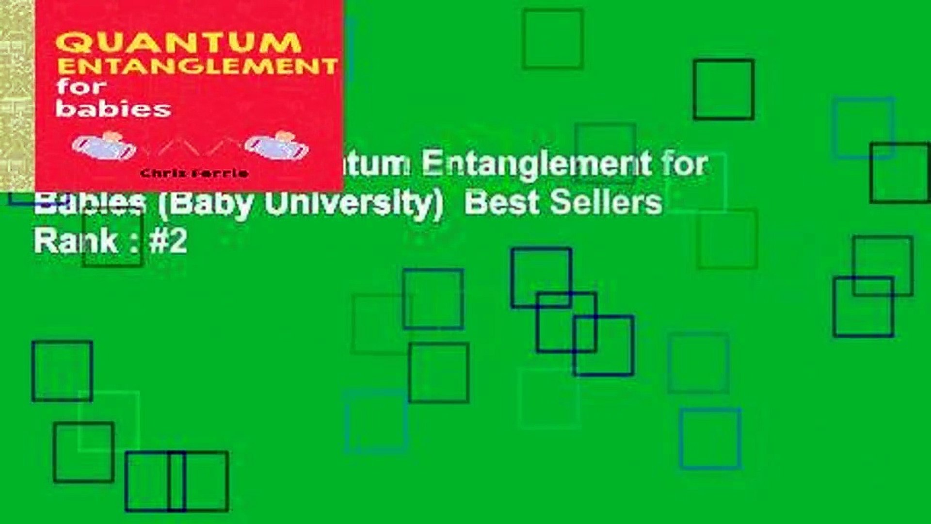 quantum entanglement for babies