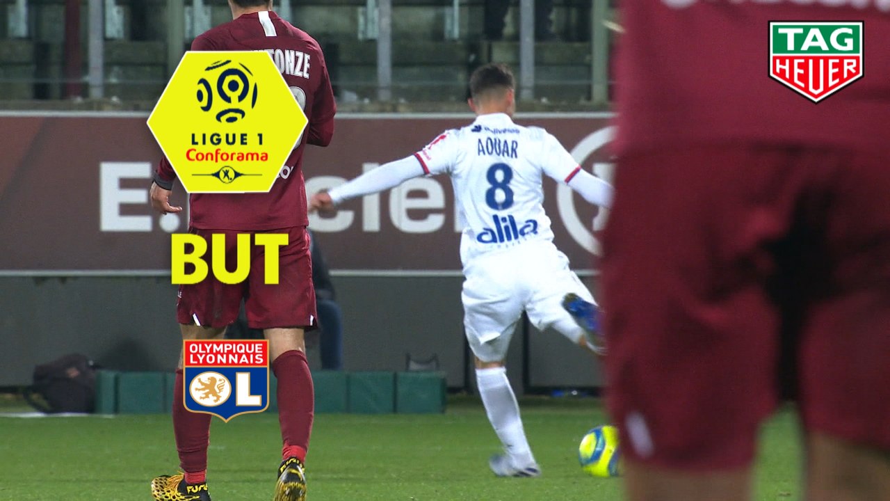 But Houssem AOUAR (90ème +4) / FC Metz - Olympique Lyonnais - (0-2) - (FCM-OL) / 2019-20