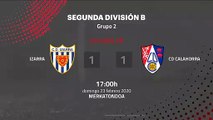 Resumen partido entre Izarra y CD Calahorra Jornada 26 Segunda División B