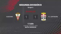 Resumen partido entre Algeciras y F.C. Cartagena Jornada 26 Segunda División B