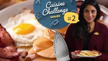 Faire un petit déjeuner américain avec un fer à repasser - CUISINE CHALLENGE #2 - 750g