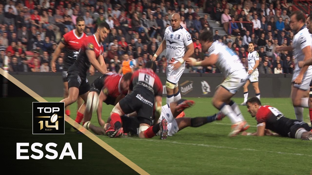 TOP 14 - Essai Nemani NADOLO (MHR) - Toulouse - Montpellier - J16 - Saison 2019/2020