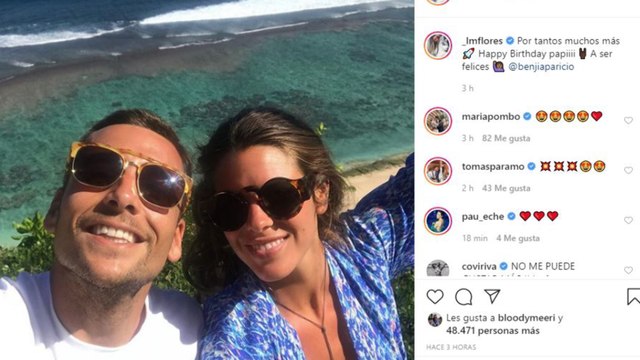Laura Matamoros felicita a Benji Aparicio y demuestra su buena relación