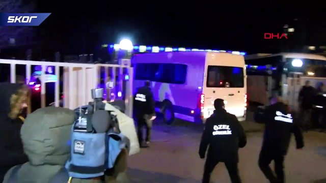 Taraftardan Fenerbahçe kafilesine yumurtalı saldırı