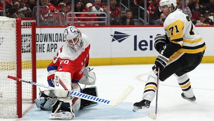 Evgeni Malkin slices through the defense to net a beauty