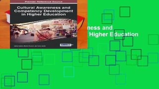 Full Version  Cultural Awareness and Competency Development in Higher Education (Advances in