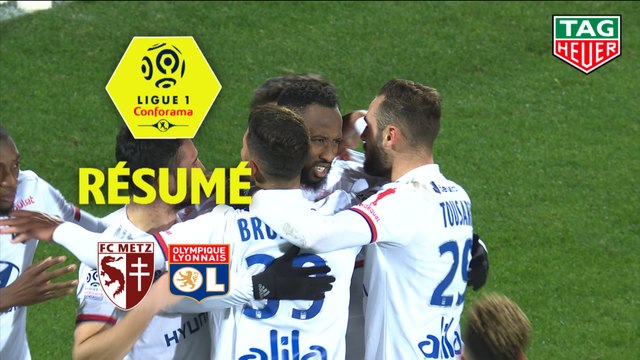 FC Metz - Olympique Lyonnais (0-2) - Résumé - (FCM-OL) / 2019-20