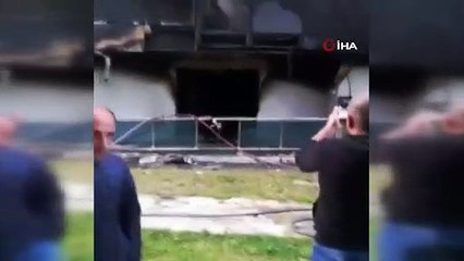 Antalya’da rezidans yangını