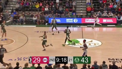 Jordan Bone (28 points) Highlights vs. Wisconsin Herd
