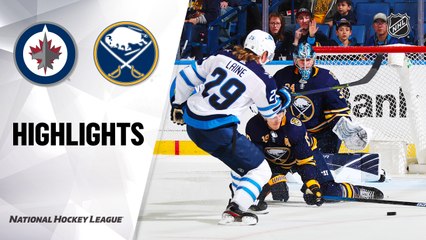 NHL Highlights | Jets @ Sabres 2/23/20