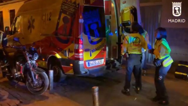 Intoxicado por inhalación de humo un varón de 43 años