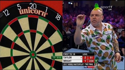 World Matchplay 2017 Final - Phil Taylor vs Peter Wright  1of2