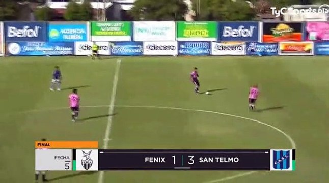 Fénix 1-3 San Telmo - Primera B - Clausura Fecha 6
