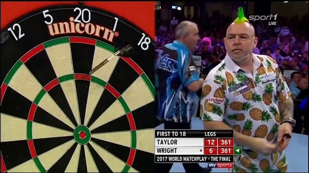 World Matchplay 2017 Final - Phil Taylor vs Peter Wright  2of2