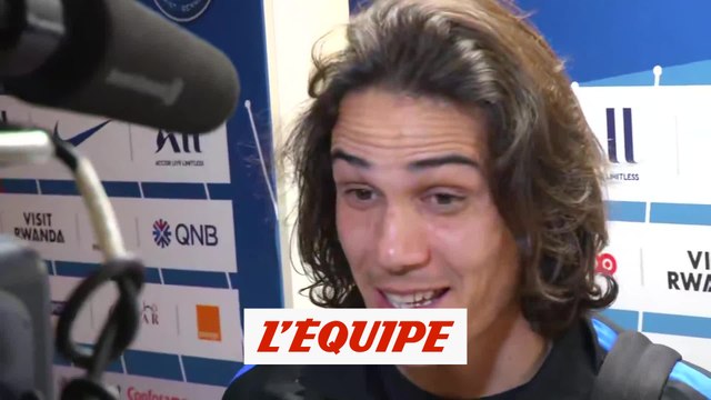 Cavani «Beaucoup d'émotion» - Foot - L1 - PSG