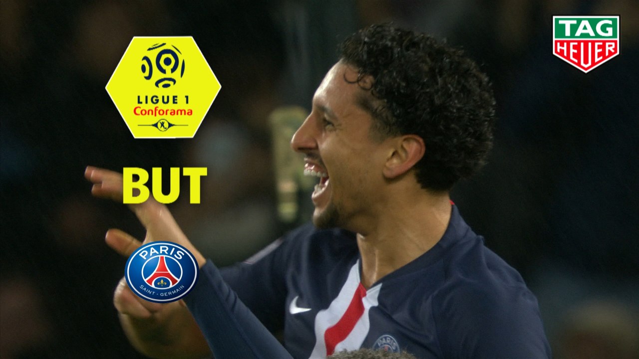 But MARQUINHOS (45ème +2) / Paris Saint-Germain - Girondins de Bordeaux - (4-3) - (PARIS-GdB) / 2019-20