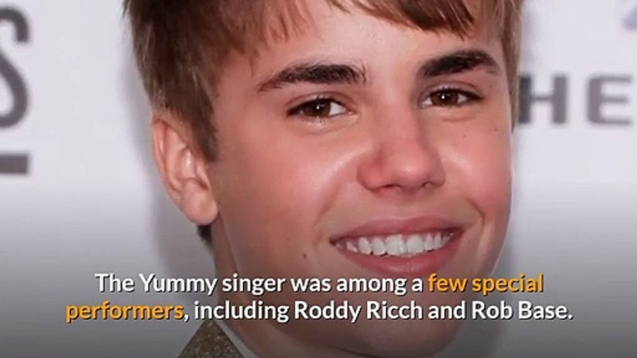 Justin Bieber steals the show at Kanye West’s Sunday event