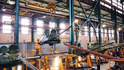 Trinta tanques soviéticos vão ser restaurados