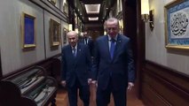 Cumhurbaşkanı Erdoğan, MHP Genel Başkanı Bahçeli'yi kabul etti - ANKARA