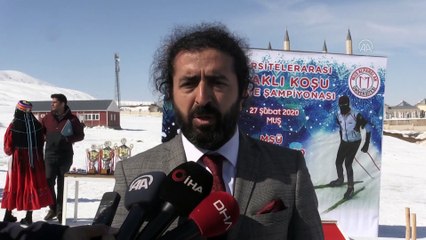 Üniversitelerarası Kayaklı Koşu Türkiye Şampiyonası sona erdi - MUŞ
