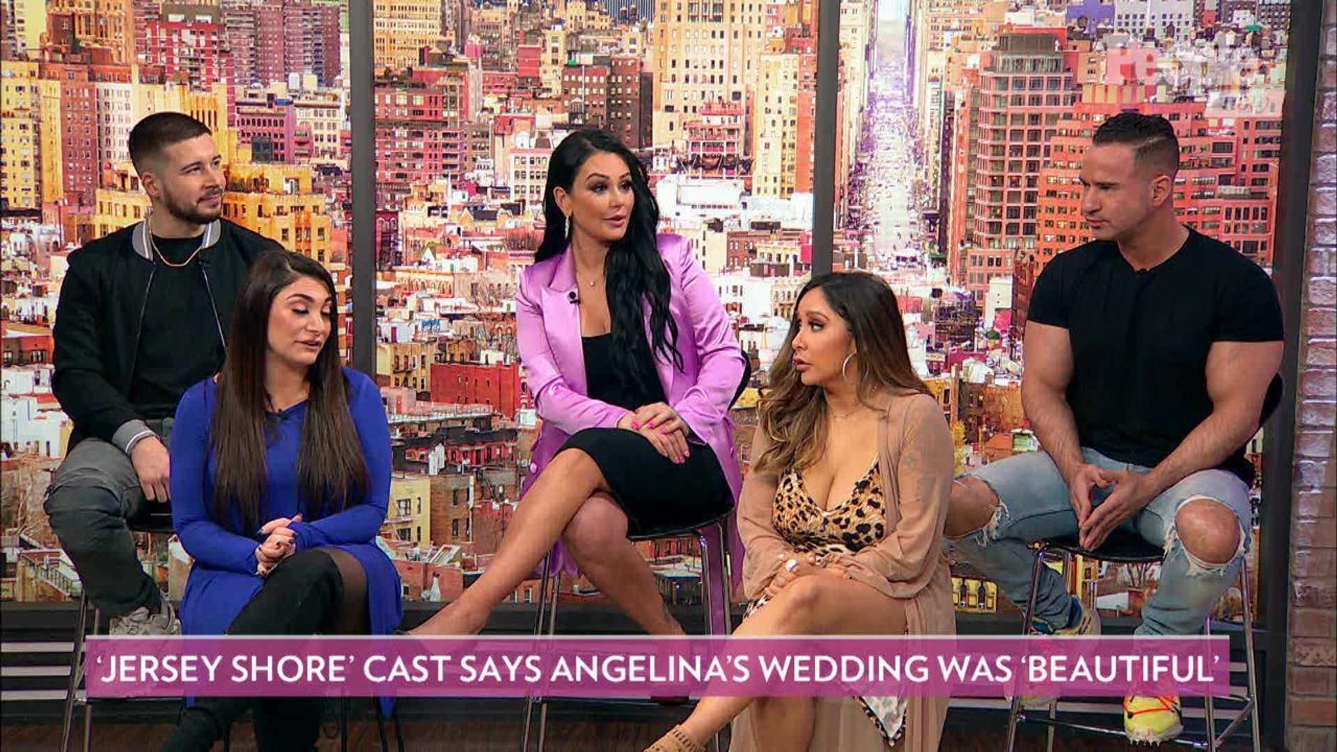 Snooki Jwoww Deena Say Angelina S Wedding Was Beautiful After Bride Says She Wants Redo Video Dailymotion