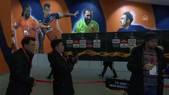 Medipol Başakşehir-Sporting Lizbon maçının ardından - TFF Başkanı Özdemir - İSTANBUL