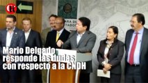 Mario Delgado responde las dudas con respecto a la CNDH