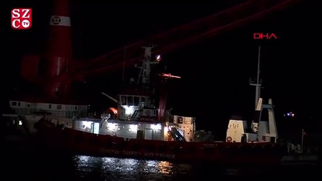 Tuzla'da sürüklenen bir gemi başka bir gemiye çarptı!