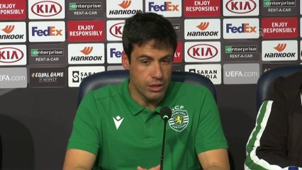 Medipol Başakşehir-Sporting Lizbon maçının ardından - Emanuel Ferro - İSTANBUL